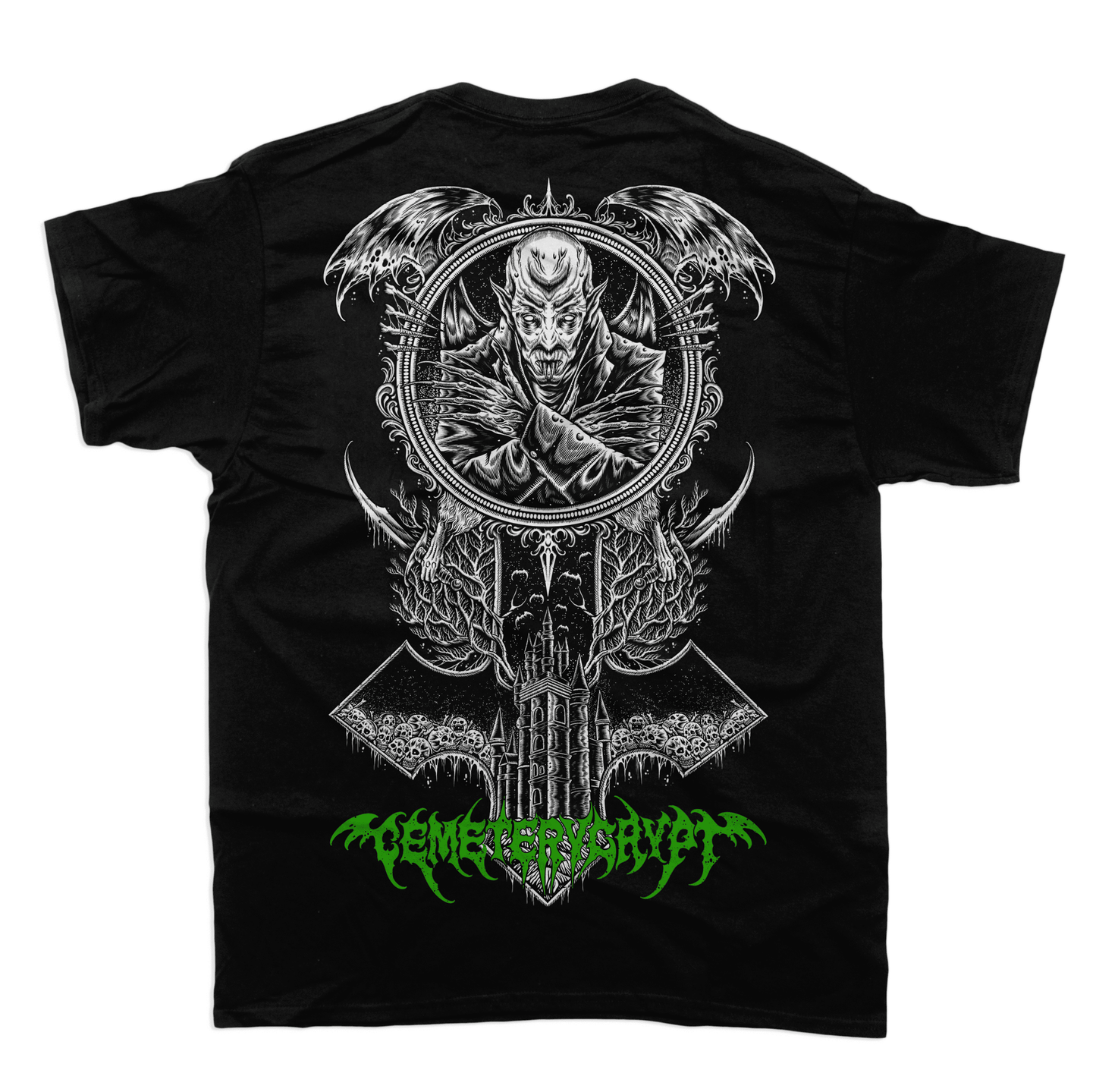 Dracula T Shirt - CemeteryCrypt