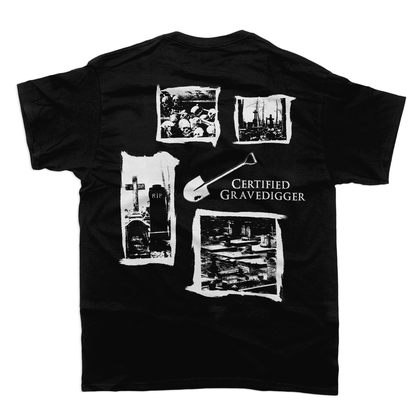Gravedigger T Shirt - CemeteryCrypt