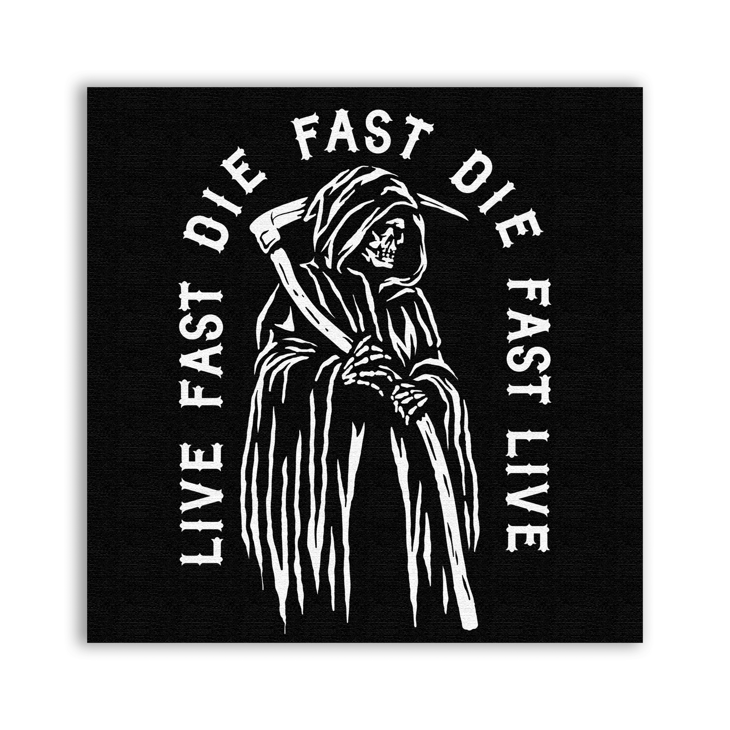 Live Fast Die Fast Patch - CemeteryCrypt