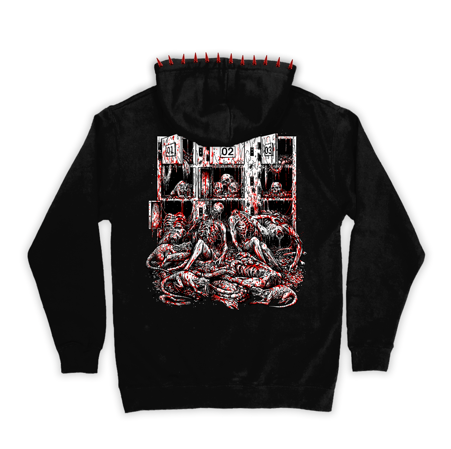 Morgue Hoodie - CemeteryCrypt