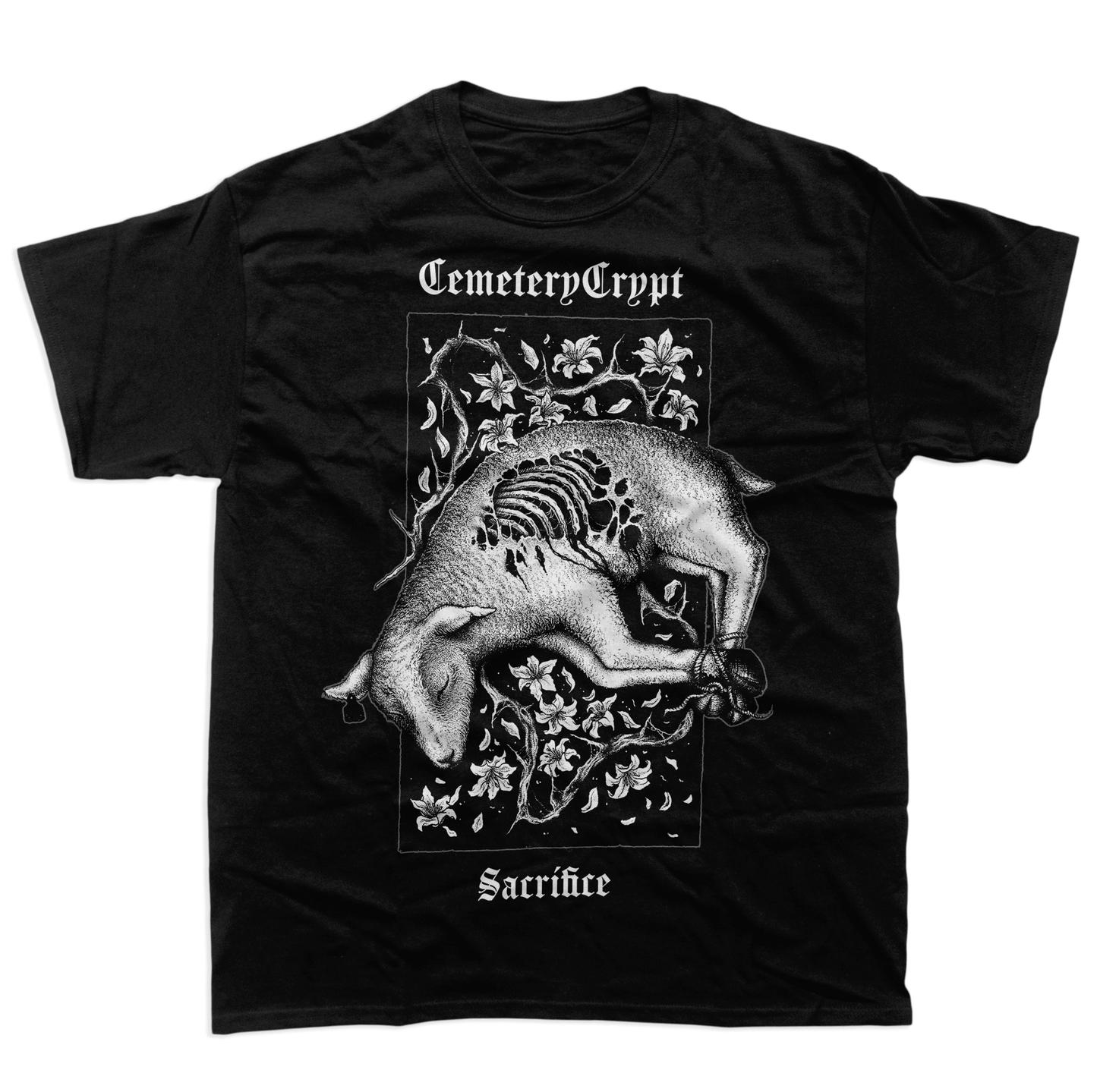Sacrificial Lamb T Shirt - CemeteryCrypt