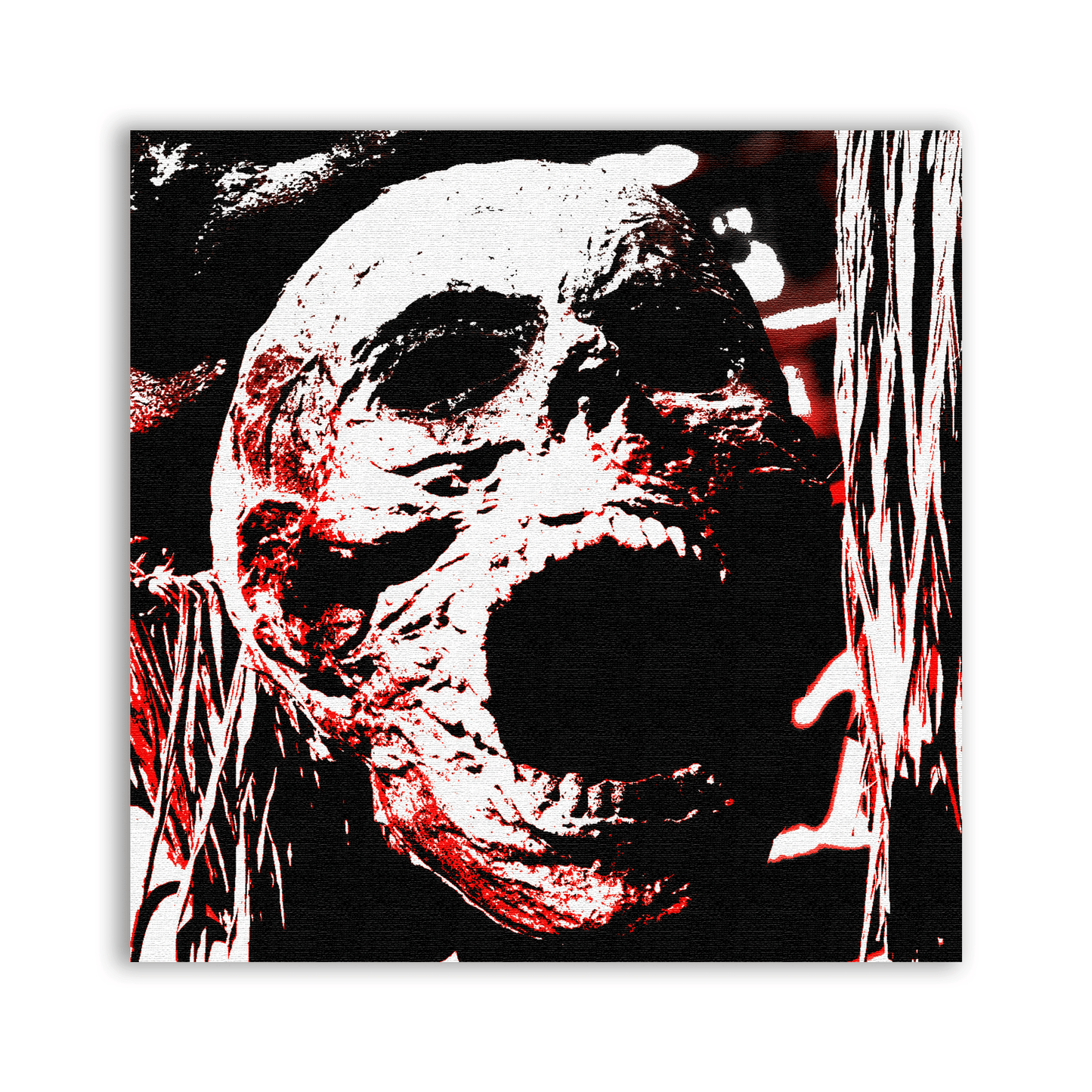 Screaming Skull Patch - CemeteryCrypt
