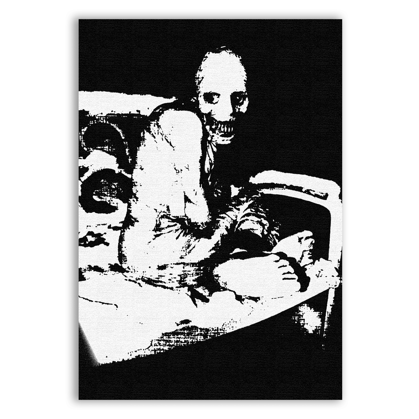 Sleep Experiment Back Patch - CemeteryCrypt