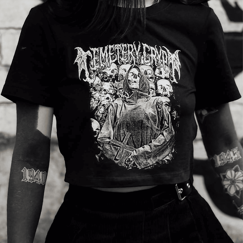 Dead Man’s Creed Crop Top