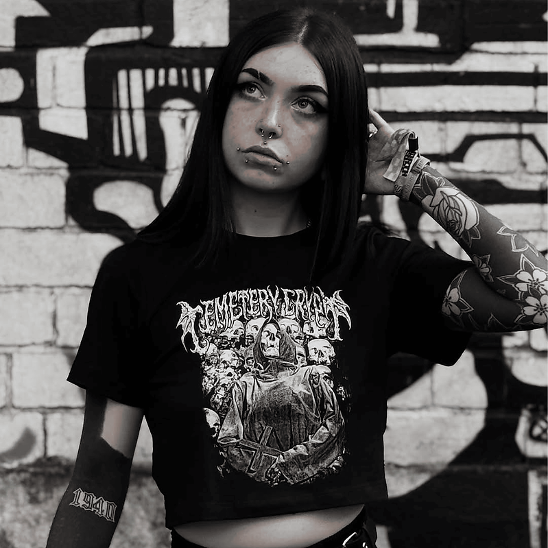 Dead Man’s Creed Crop Top