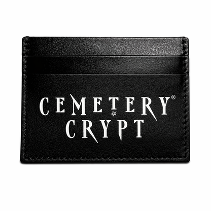 Skórzany etui na karty Crypt