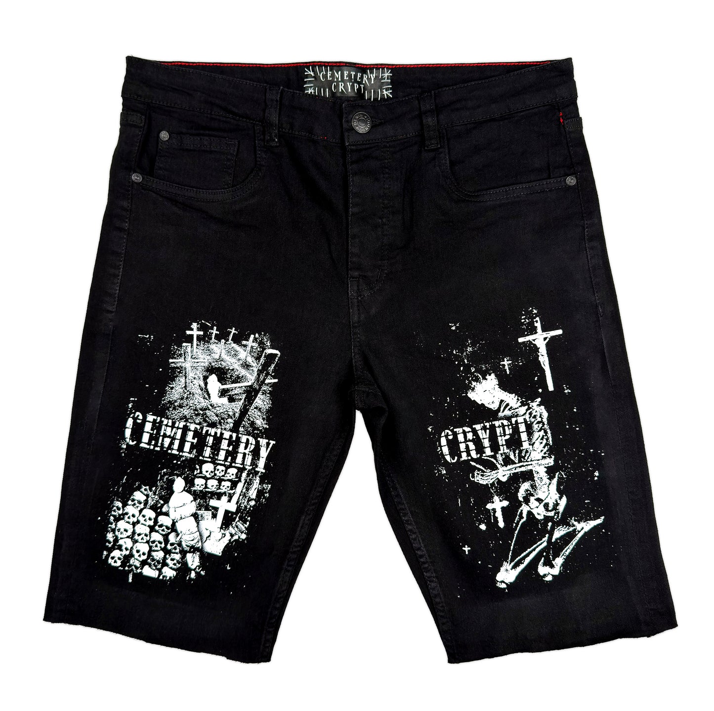 Cemetery Denim Shorts