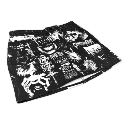Graveyard Denim Mini Skirt