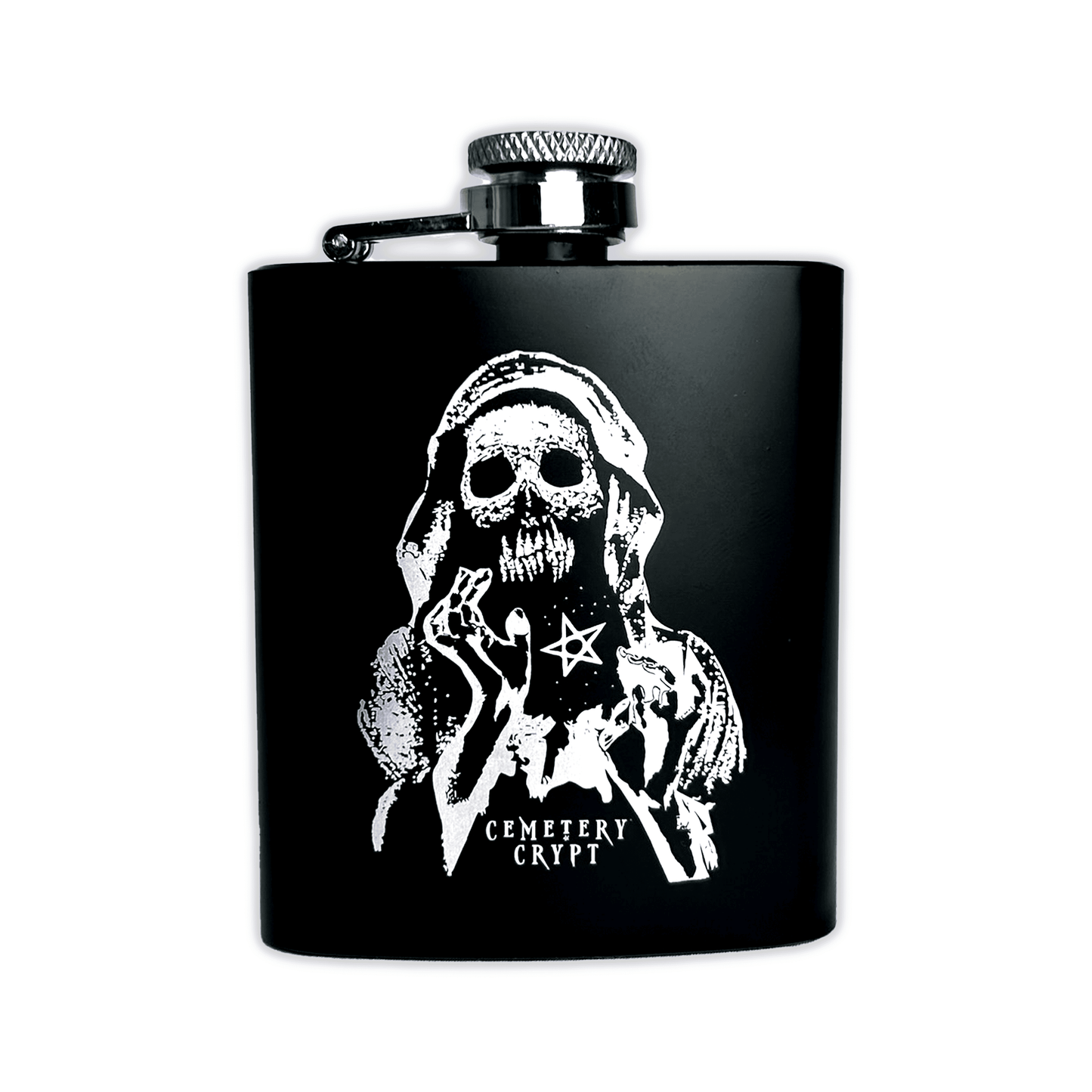 Graveyard Hip Flask