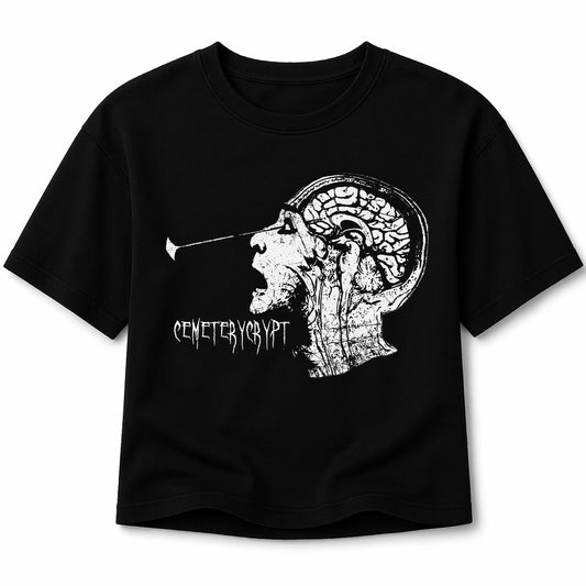Lobotomy Crop Top product image - CemeteryCrypt
