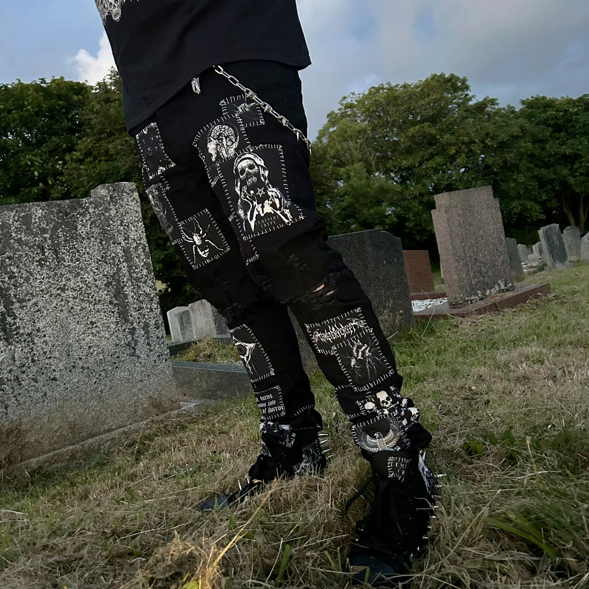 Nocturnal Denim Jeans product view 8 - CemeteryCrypt