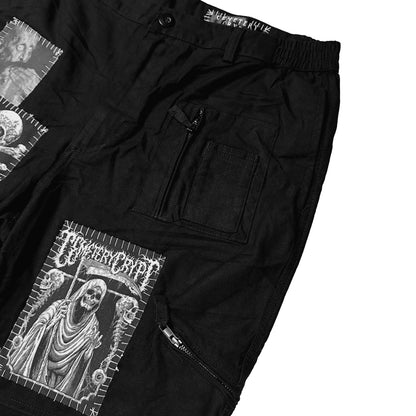 Baggy Zipper Cargos - CemeteryCrypt