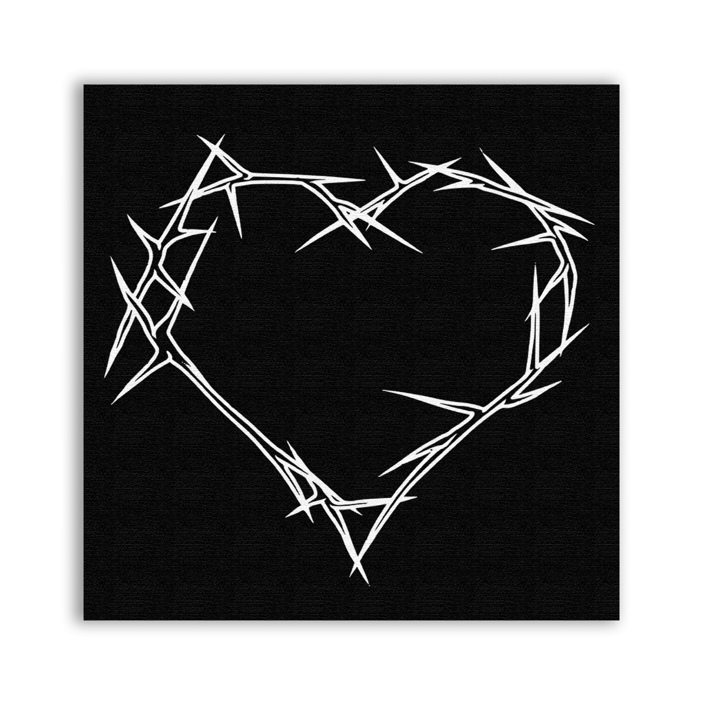 Barbwire Heart Patch - CemeteryCrypt