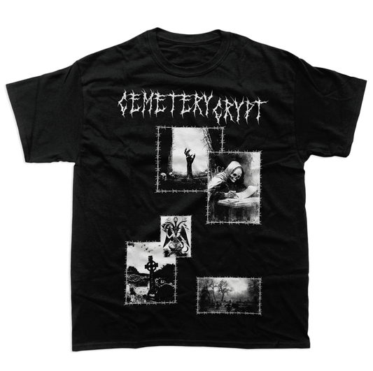 Barbwire T Shirt - CemeteryCrypt