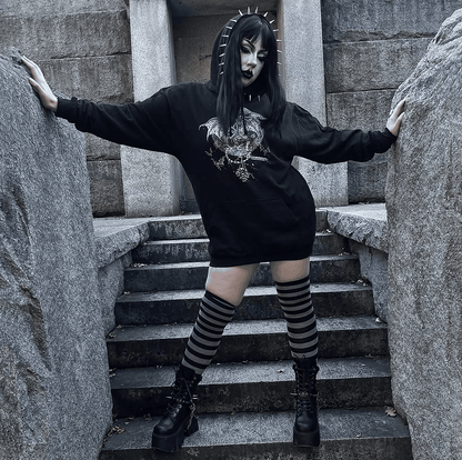 Bat Hoodie - CemeteryCrypt