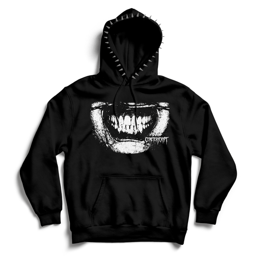 Bleached Teeth Hoodie - CemeteryCrypt