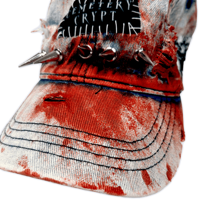Bloody V2 Denim Cap - CemeteryCrypt