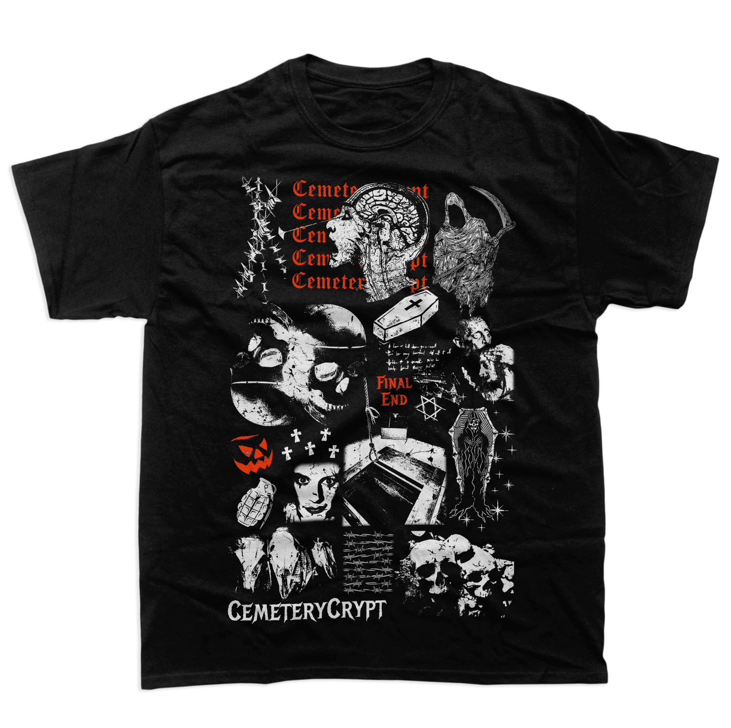 Catacombs T Shirt - CemeteryCrypt