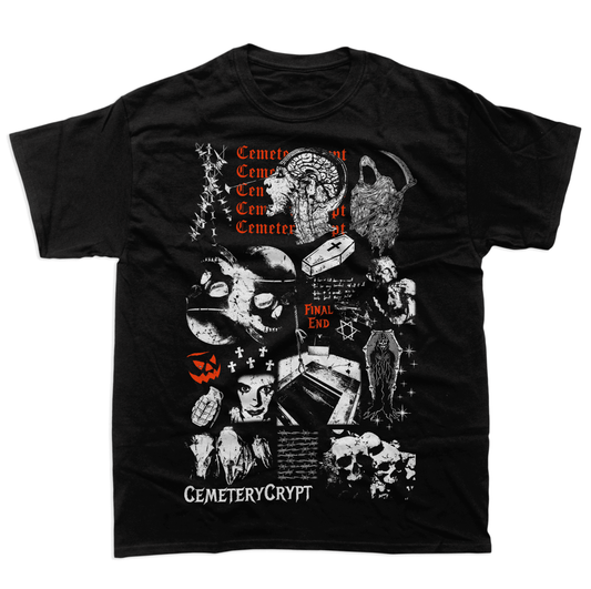 Catacombs T Shirt - CemeteryCrypt