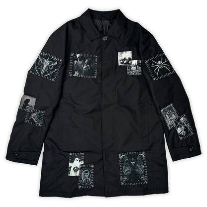 Cemetery Trench Coat Windbreaker - CemeteryCrypt