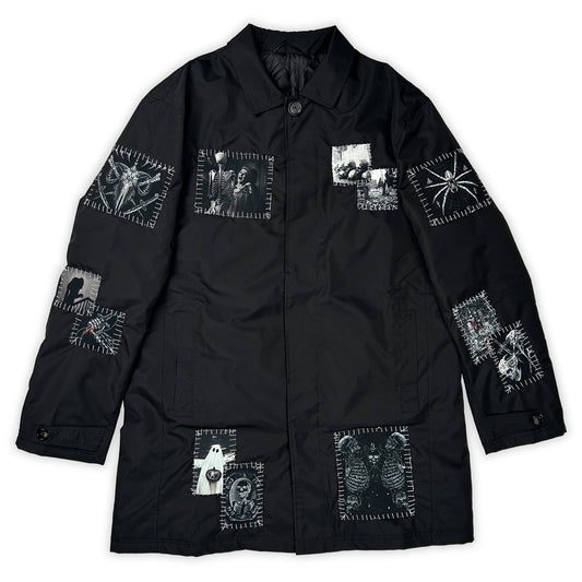Cemetery Trench Coat Windbreaker - CemeteryCrypt