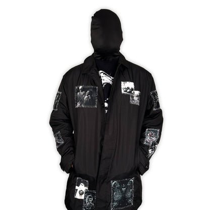 Cemetery Trench Coat Windbreaker - CemeteryCrypt