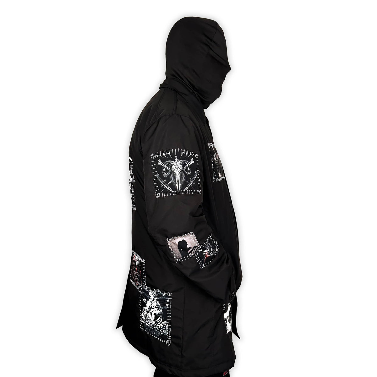 Cemetery Trench Coat Windbreaker - product view 6