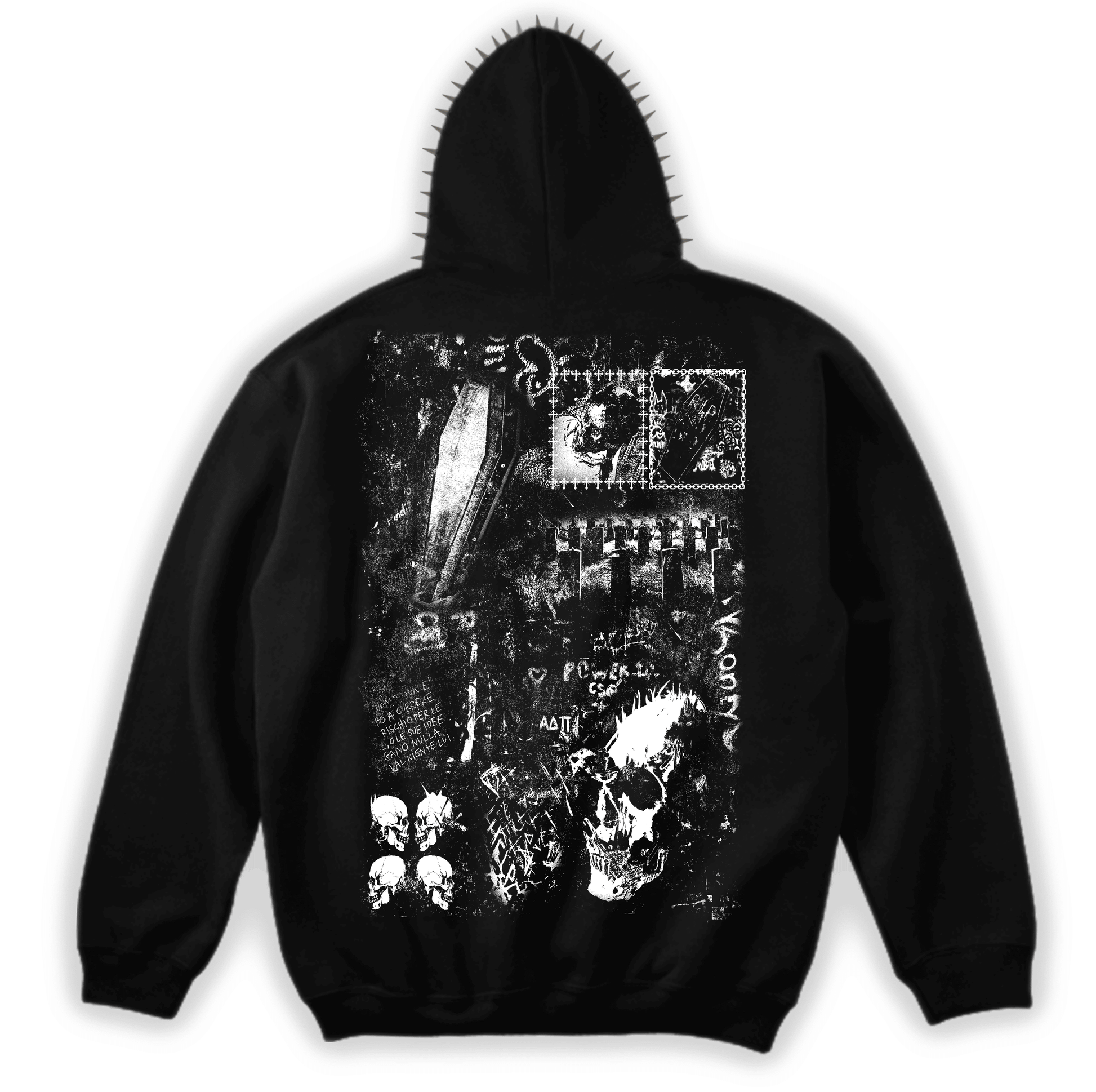 Coffin Hoodie - CemeteryCrypt