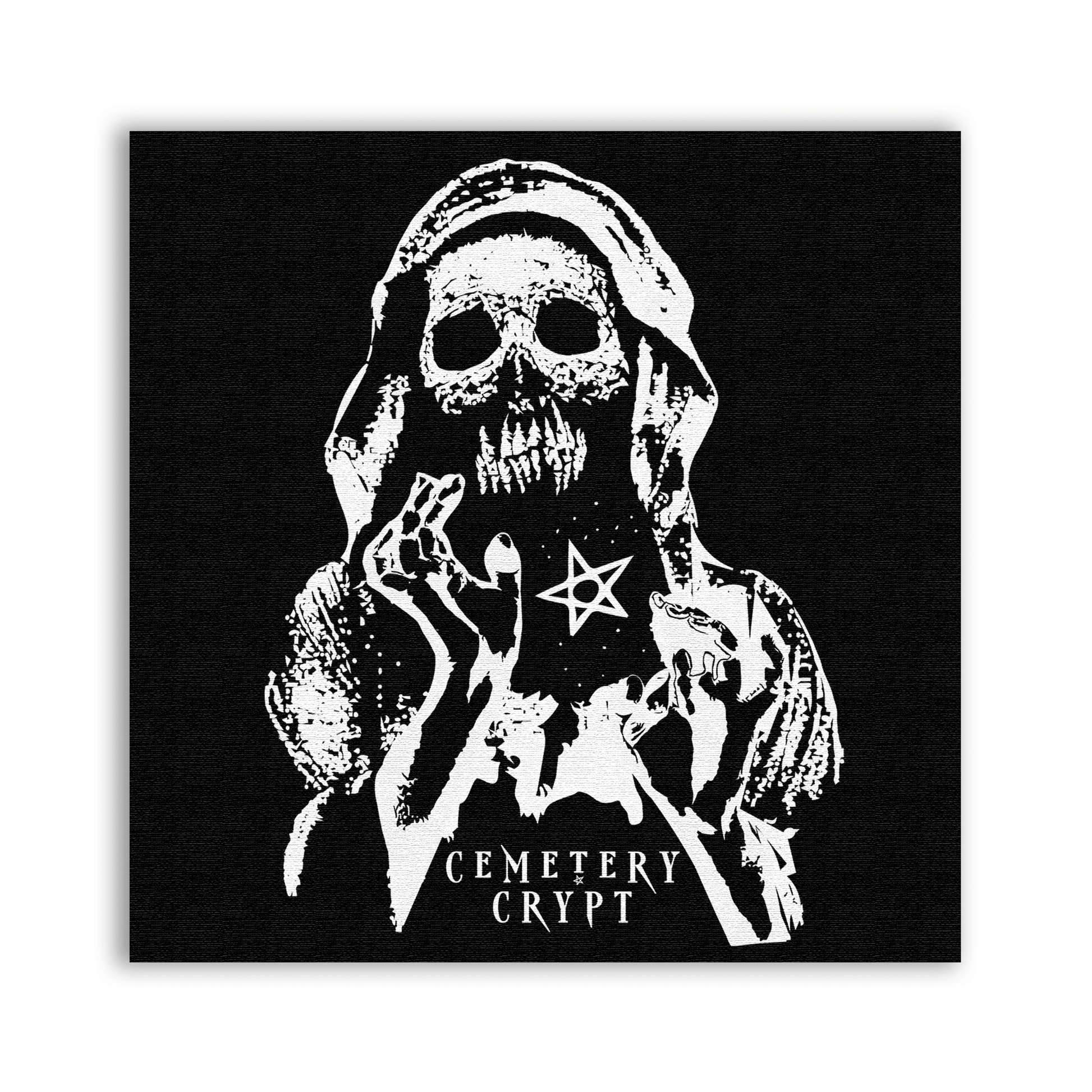 Crypt Logo Patch - CemeteryCrypt