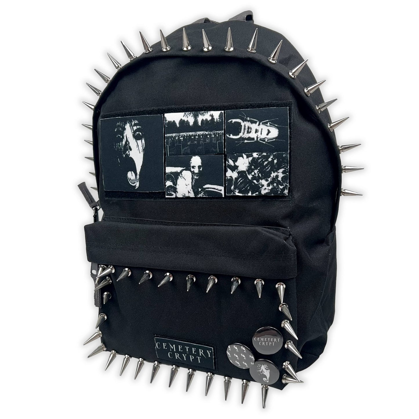 Crypt Spiked Backpack - CemeteryCrypt