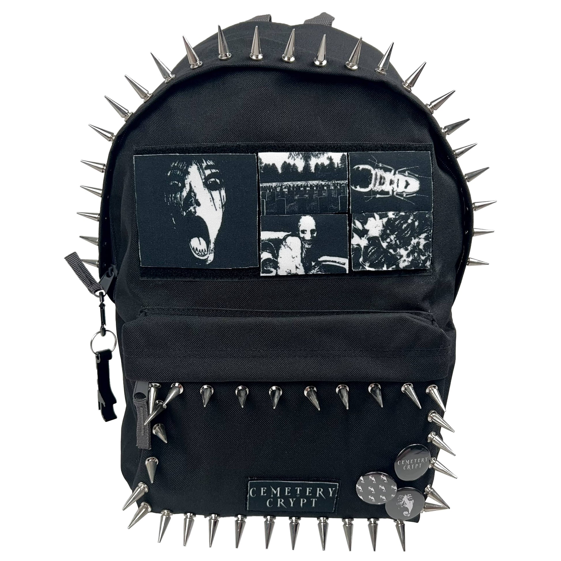 Crypt Spiked Backpack - CemeteryCrypt