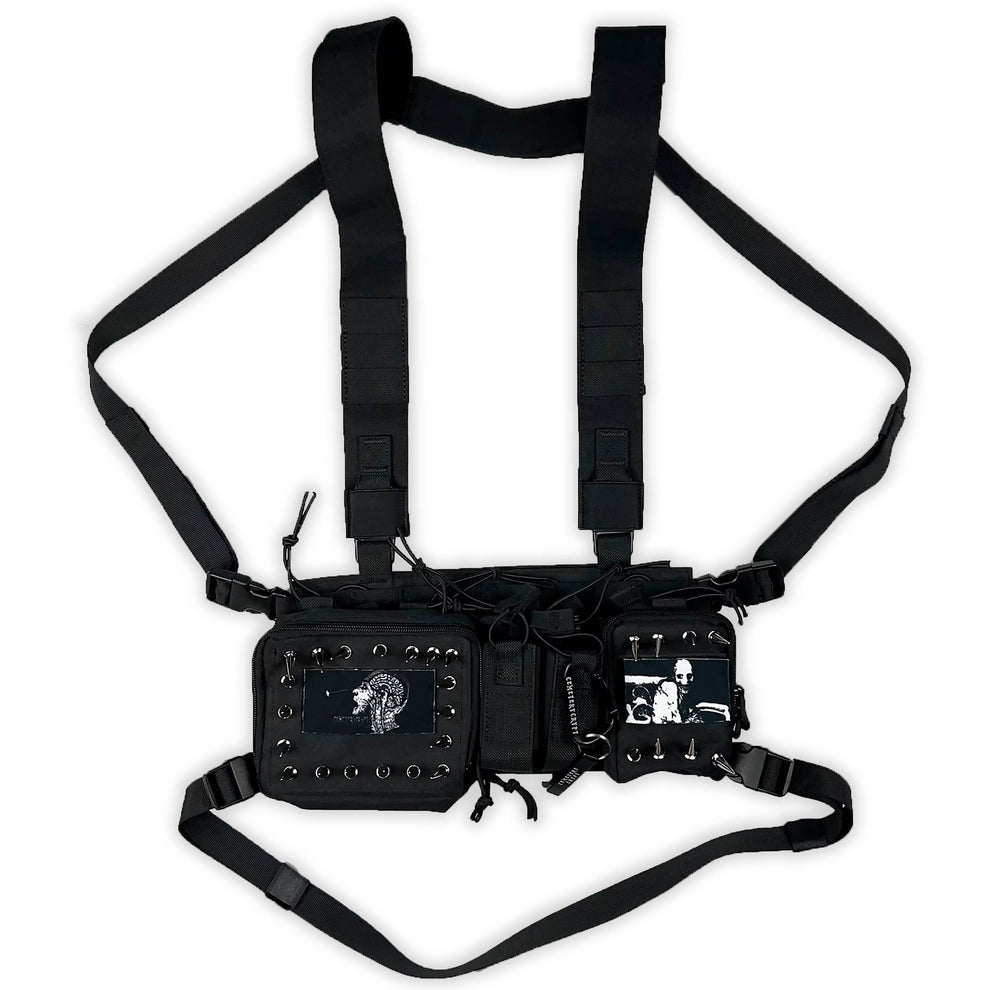 Crypt Tactical Chest Rig | Gothic Clothing | CemeteryCrypt