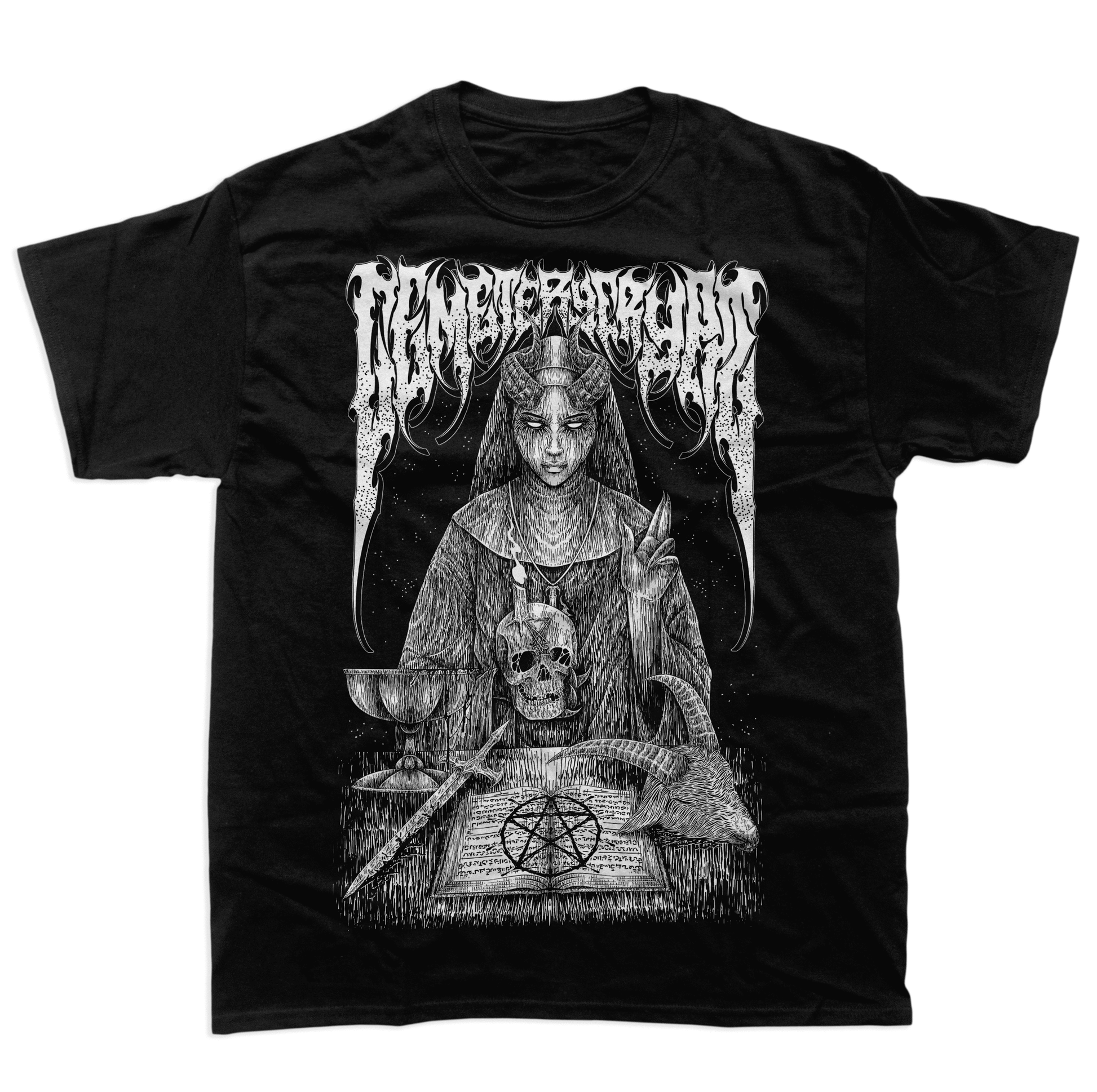 Cursed T Shirt - CemeteryCrypt