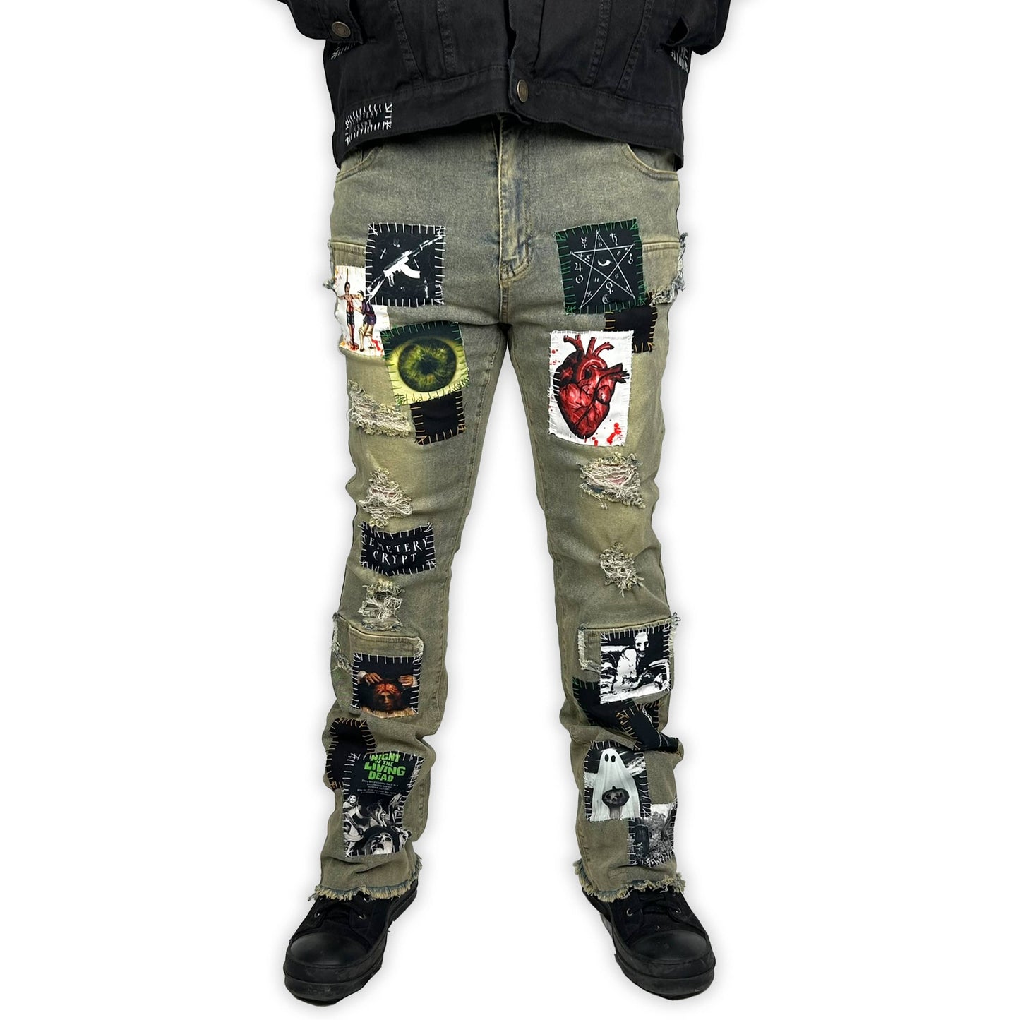 Desert Ritual Denim Jeans - CemeteryCrypt