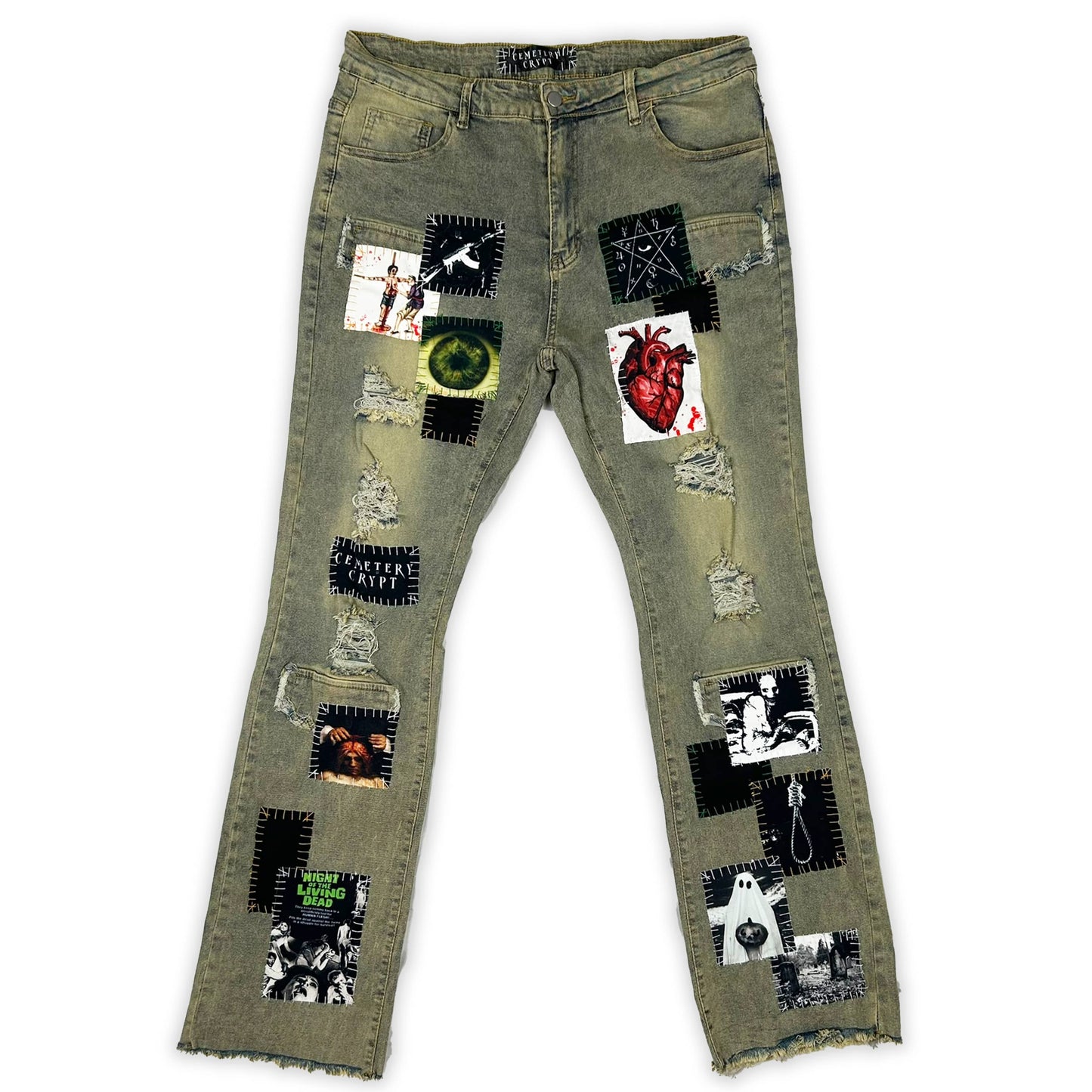 Desert Ritual Denim Jeans - CemeteryCrypt