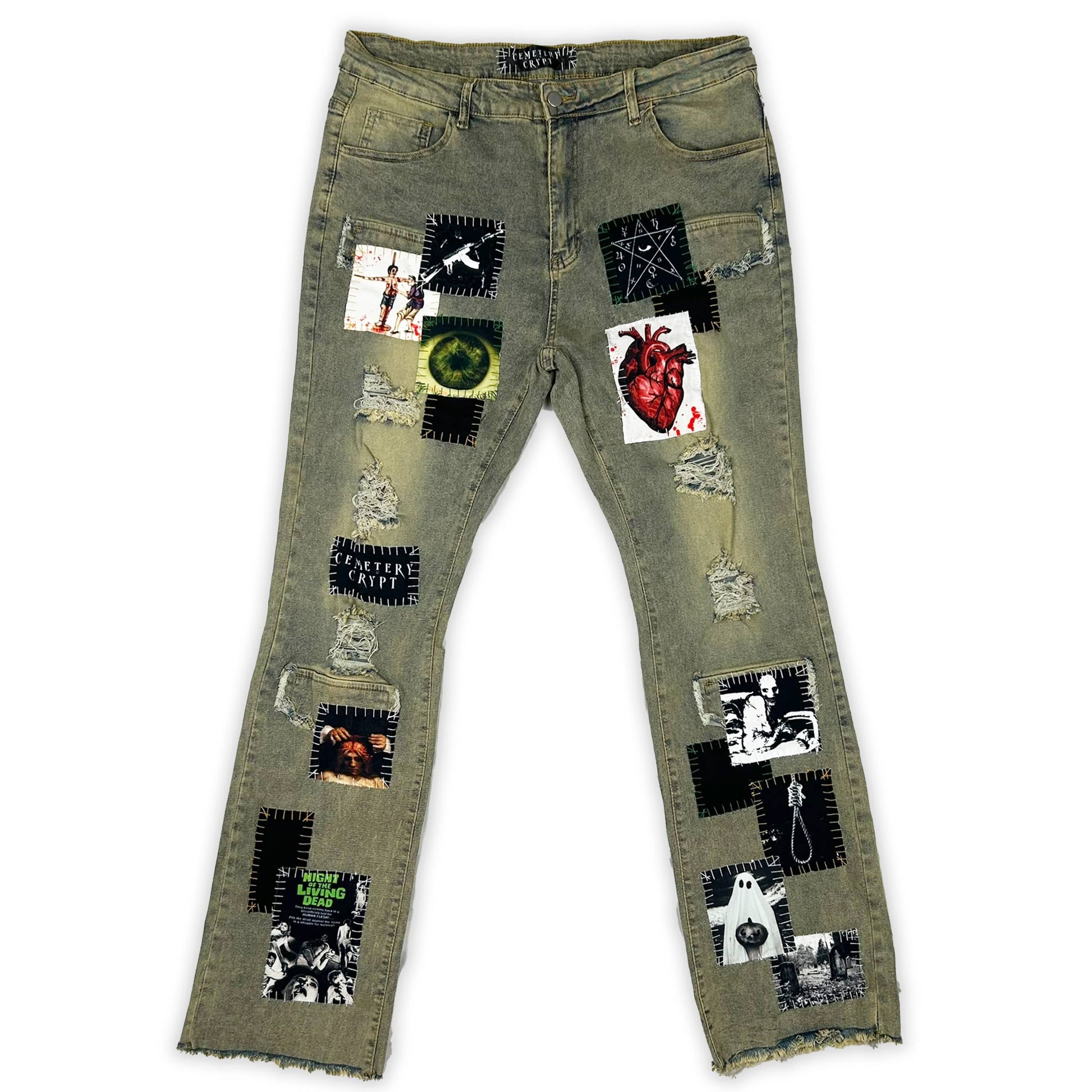 Desert Ritual Denim Jeans - CemeteryCrypt