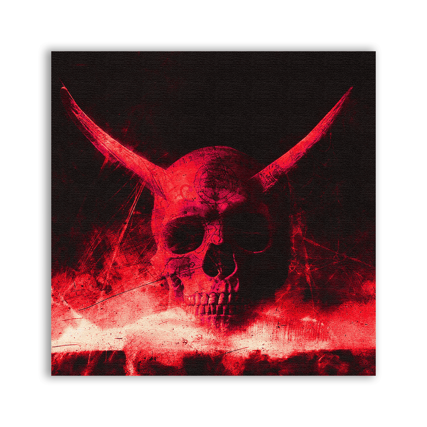Devil Skull Patch - CemeteryCrypt