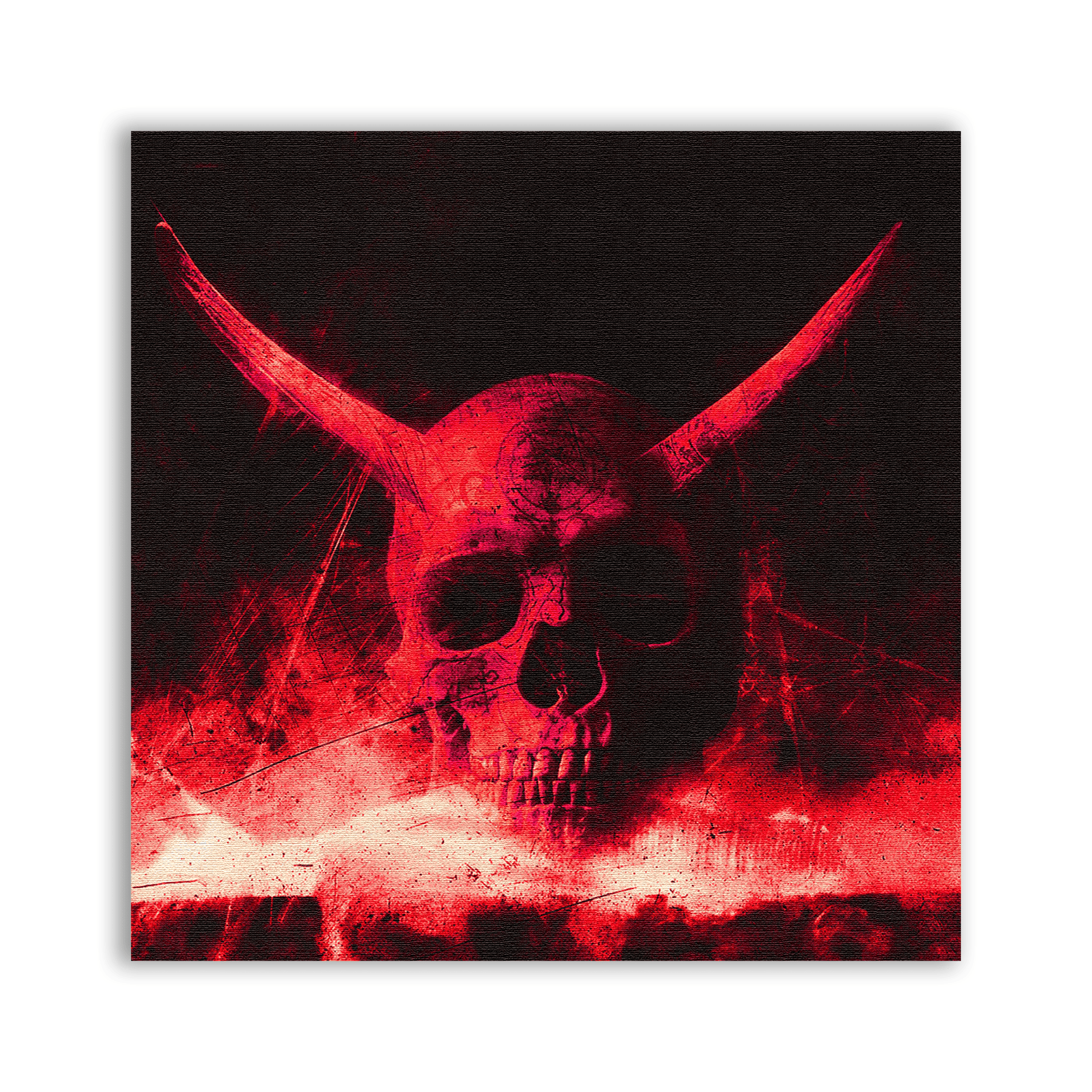 Devil Skull Patch - CemeteryCrypt
