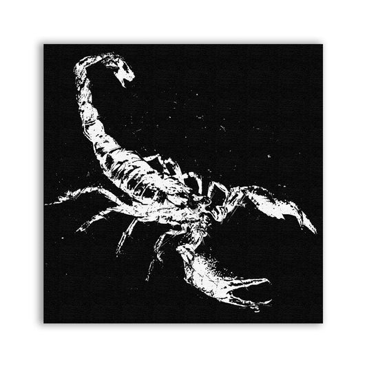 Distressed Scorpion Patch - CemeteryCrypt