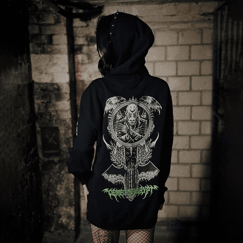 Dracula Hoodie - CemeteryCrypt