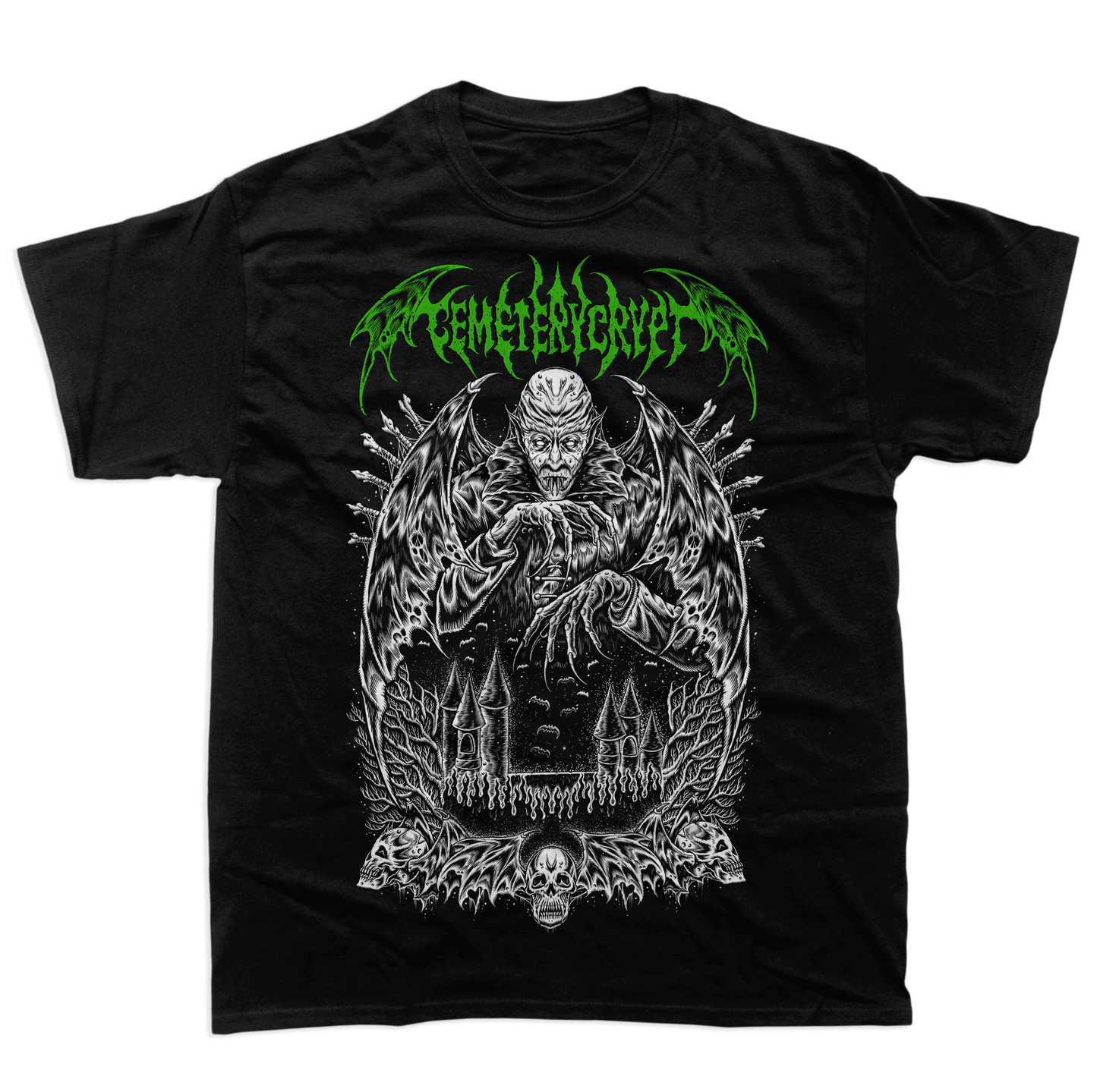 Dracula T Shirt - CemeteryCrypt