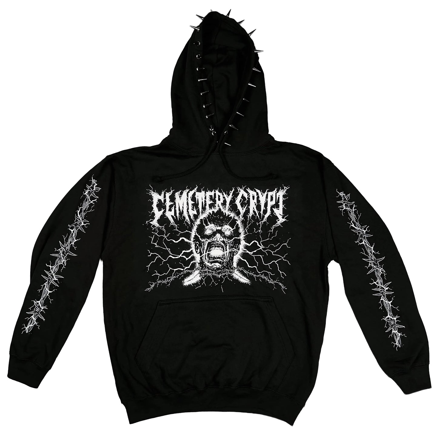 Electric Shock Therapy Hoodie - CemeteryCrypt