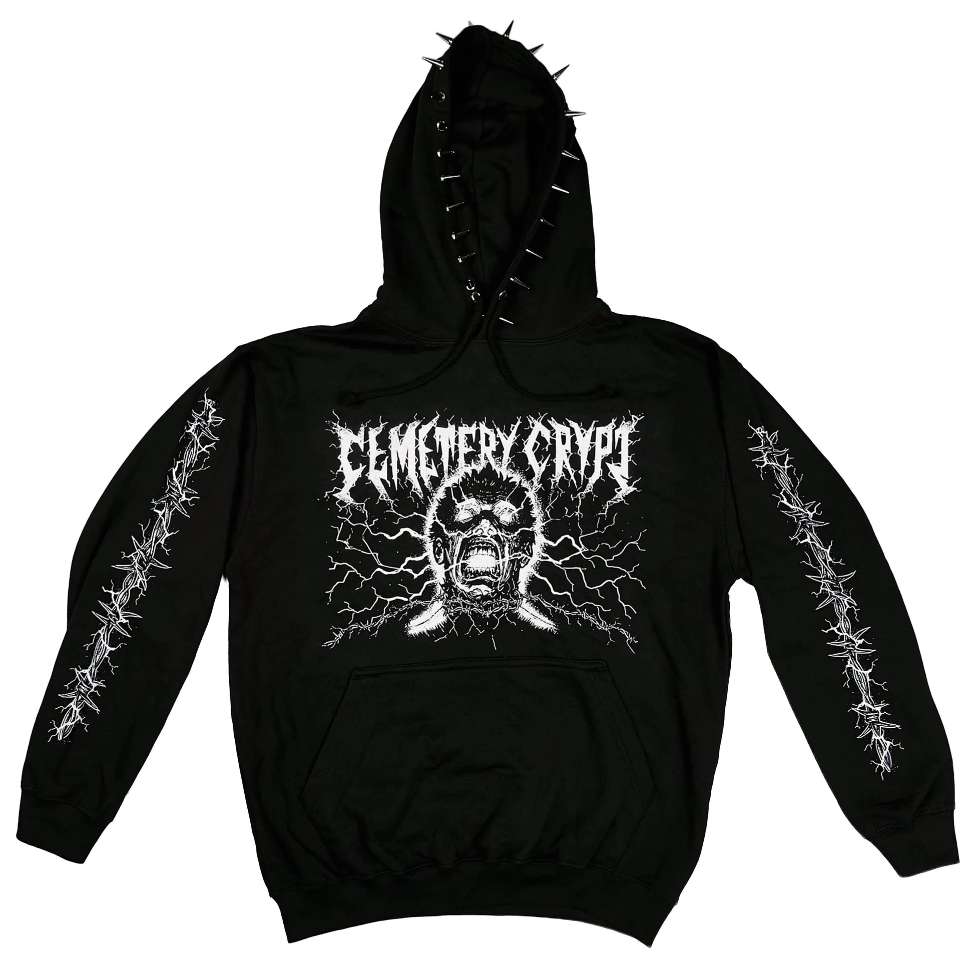 Electric Shock Therapy Hoodie - CemeteryCrypt