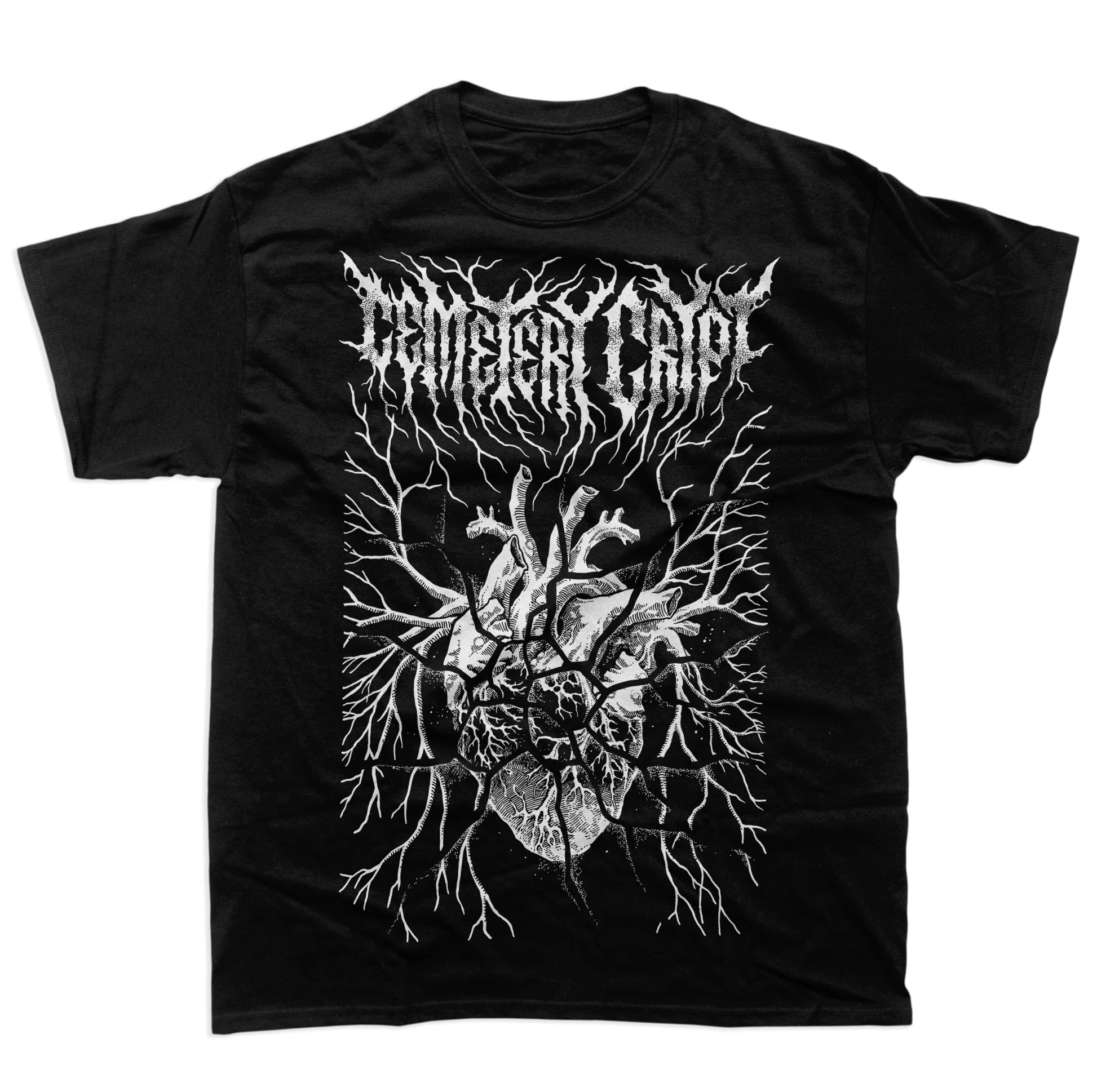 Fractured Heart T Shirt - CemeteryCrypt