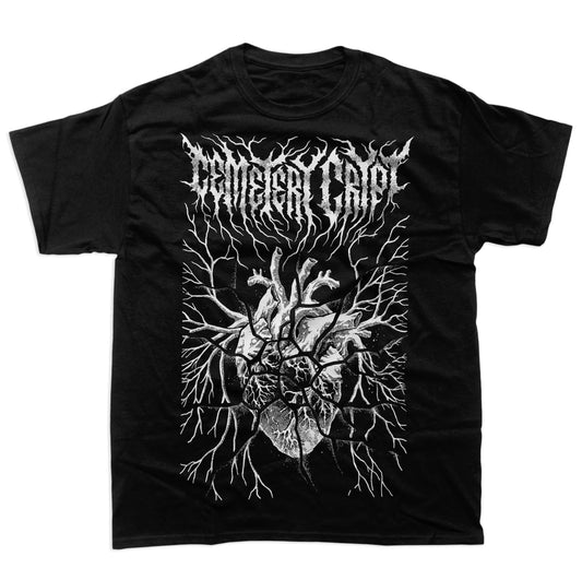 Fractured Heart T Shirt - CemeteryCrypt