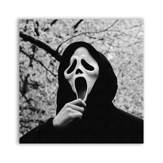 Ghost Face Patch - CemeteryCrypt