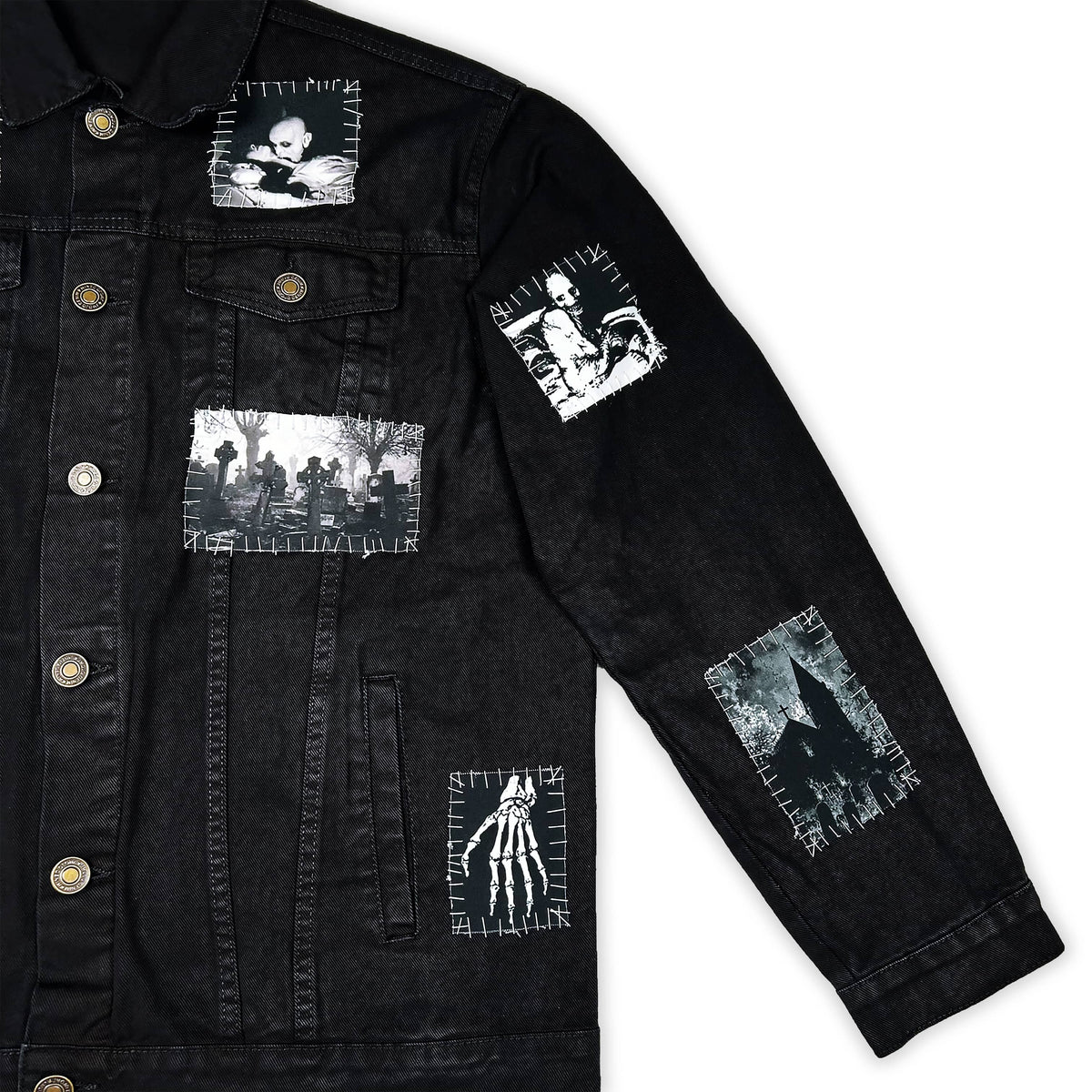 Grave Cult Denim Jacket - product view 3