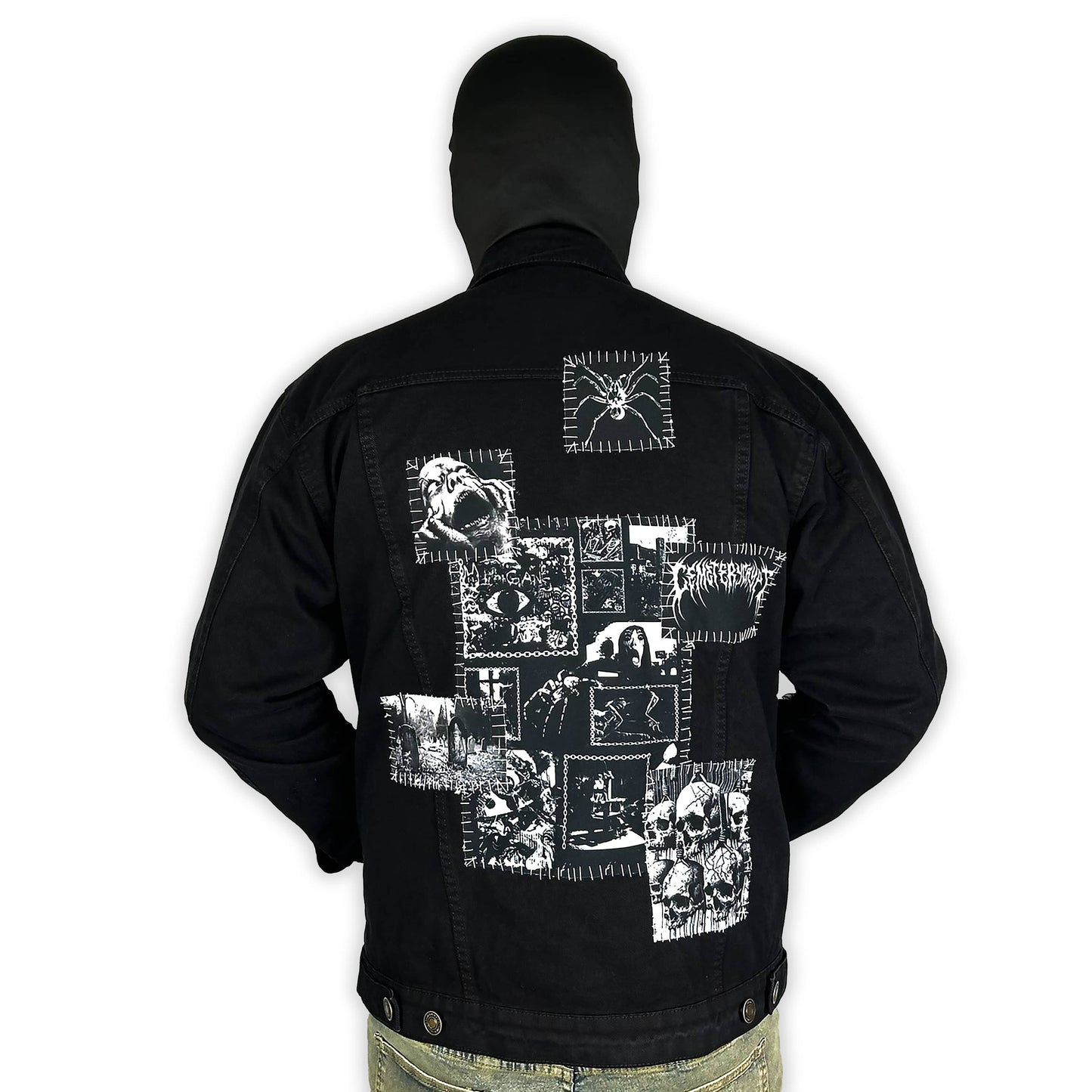 Grave Cult Denim Jacket - CemeteryCrypt