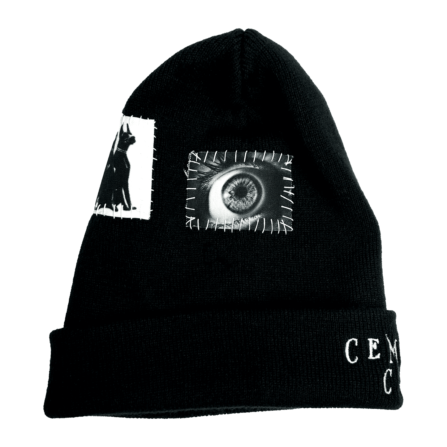 Grave Patched Beanie - CemeteryCrypt