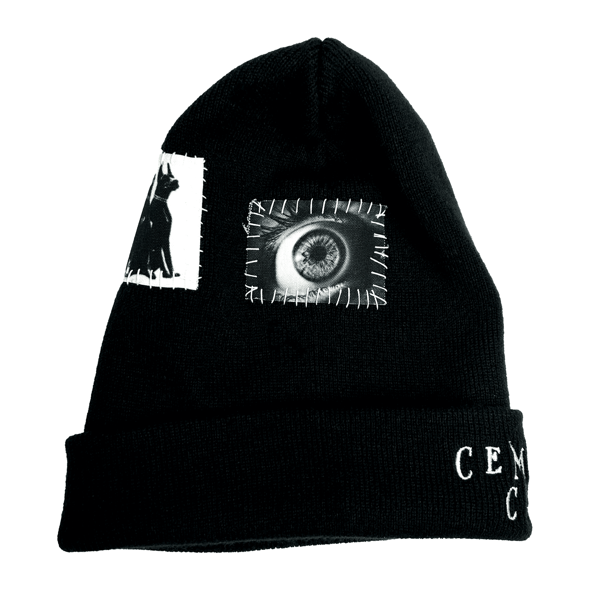 Grave Patched Beanie - CemeteryCrypt